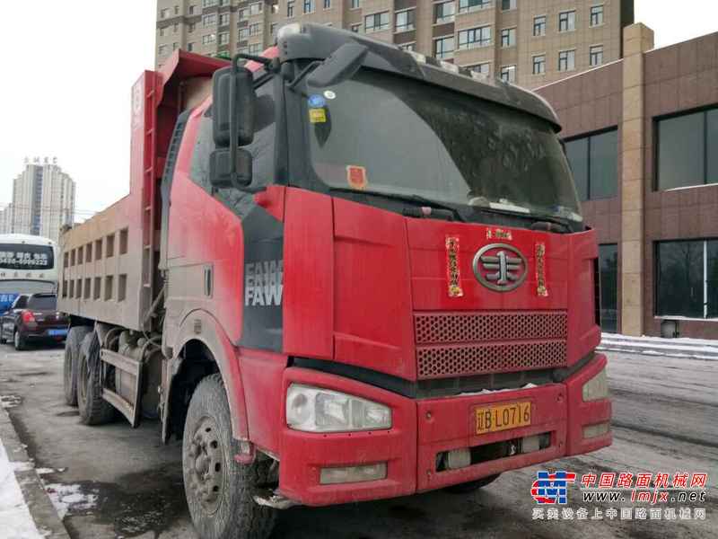 吉林出售转让二手2015年解放奥威J5PCA3252P2K2T1A自卸车