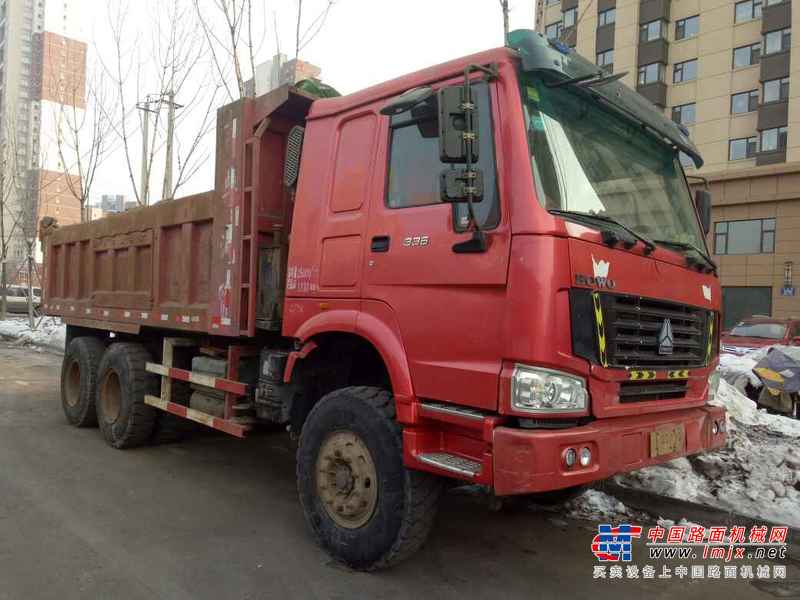 吉林出售转让二手2010年中国重汽豪沃ZZ5437N466741自卸车