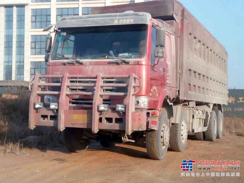 河北出售转让二手2012年中国重汽豪沃ZZ3257N3847D1自卸车