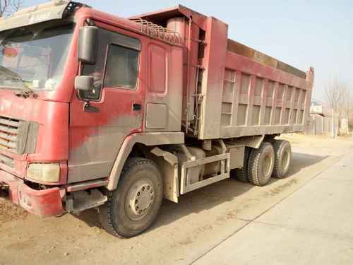 河北出售转让二手2010年中国重汽豪沃ZZ5437N466741自卸车