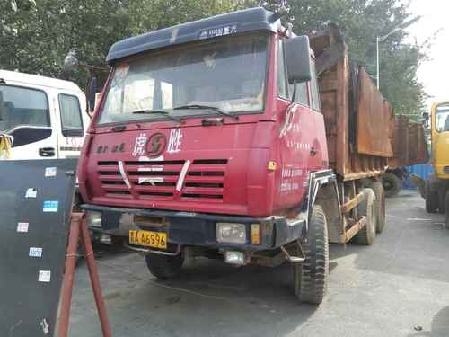 山西出售转让二手2008年陕汽奥龙SX3254BM384自卸车
