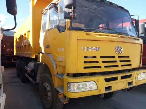 云南出售转让二手2013年红岩CQ3254SMG324自卸车
