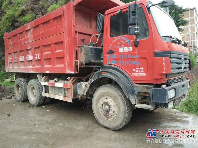 云南出售转让二手2013年北奔ND3311D29自卸车