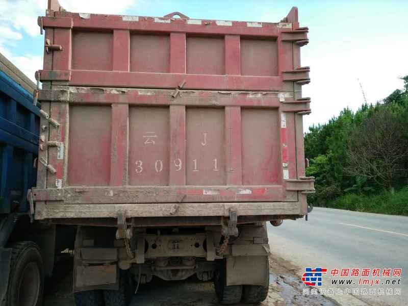 云南出售转让二手2014年解放奥威CA3252P2K2L1T1E自卸车