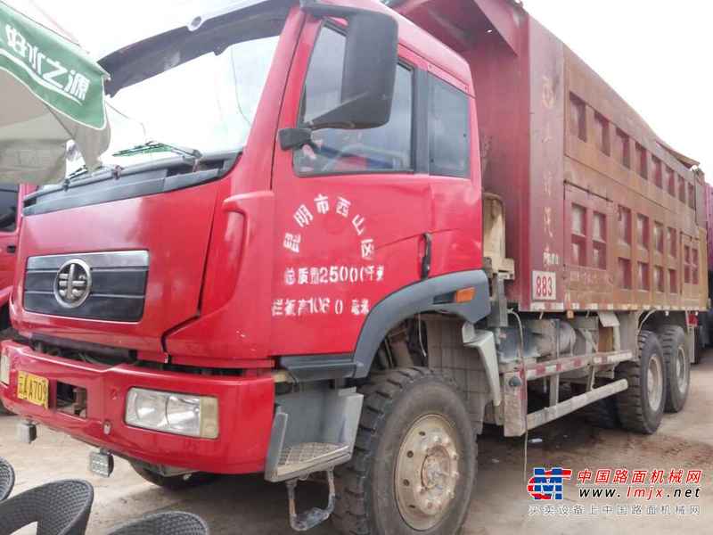 云南出售转让二手2011年解放奥威CA3250P66K24L1T1E自卸车
