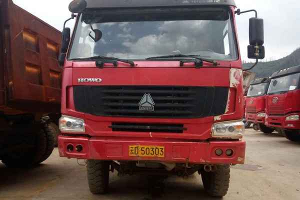 云南出售转让二手2013年中国重汽豪泺ZZ3257N3847C自卸车