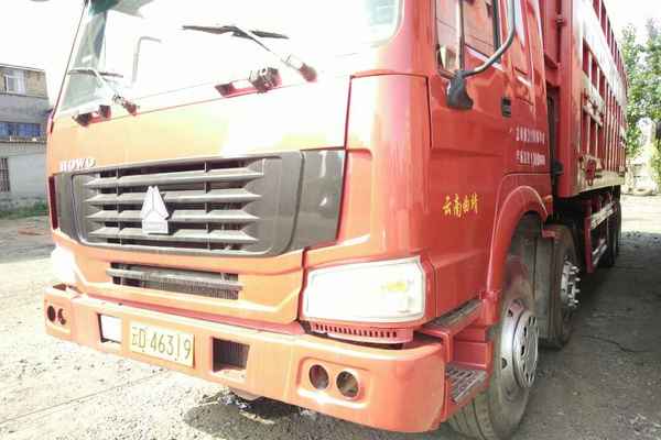 云南出售转让二手2008年中国重汽豪泺ZZ3257N3847A自卸车