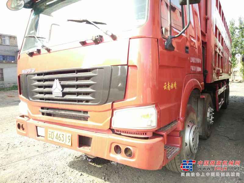 云南出售转让二手2008年中国重汽豪泺ZZ3257N3847A自卸车