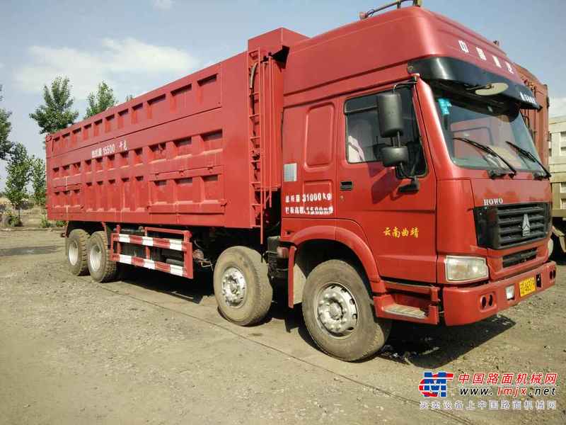云南出售转让二手2008年中国重汽豪泺ZZ3257N3847A自卸车