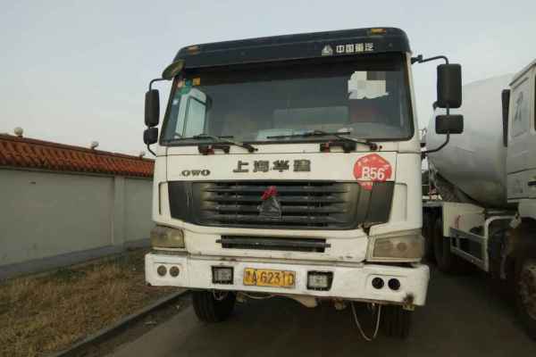 内蒙古出售转让二手2009年中国重汽ZZ1317N3268W搅拌运输车