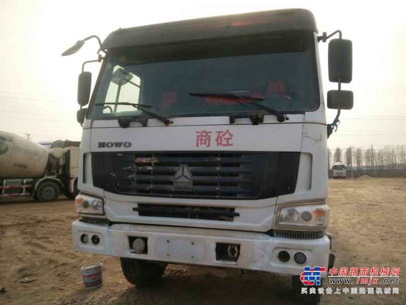 山东出售转让二手2013年中国重汽ZZ1257N4048W搅拌运输车