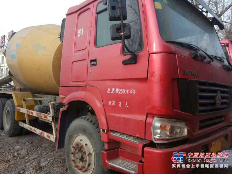 辽宁出售转让二手2008年中国重汽豪泺ZZ1317N3267D1搅拌运输车