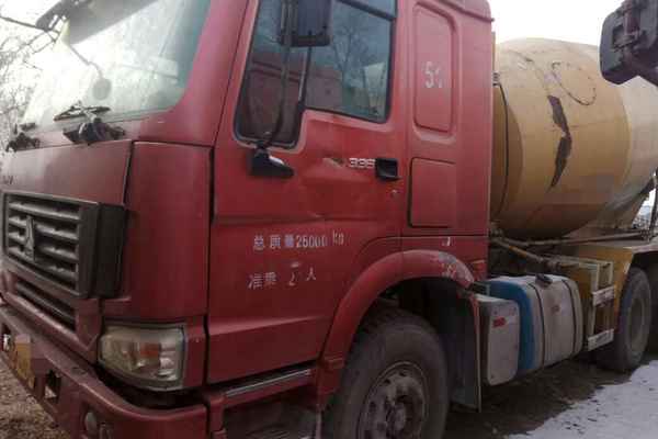 辽宁出售转让二手2008年中国重汽豪泺ZZ1317N3267D1搅拌运输车
