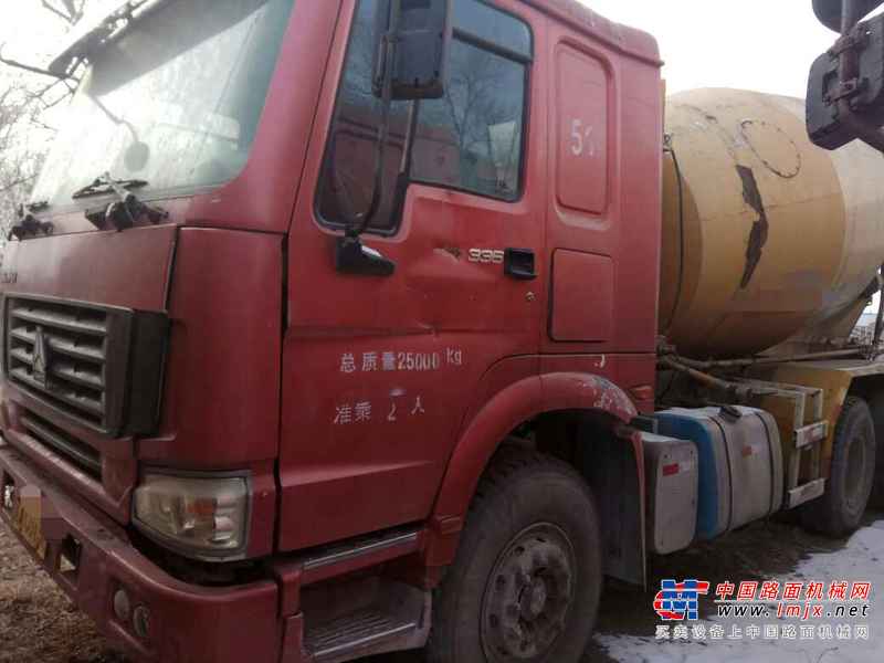 辽宁出售转让二手2008年中国重汽豪泺ZZ1317N3267D1搅拌运输车