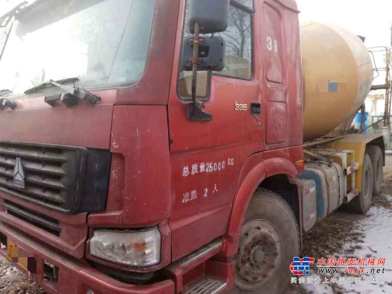 辽宁出售转让二手2008年中国重汽豪泺ZZ1317N3267D1搅拌运输车
