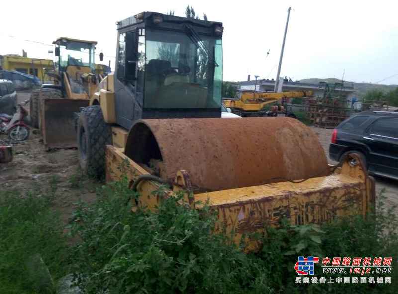 山西出售转让二手4000小时2008年洛建LSS2301单钢轮压路机