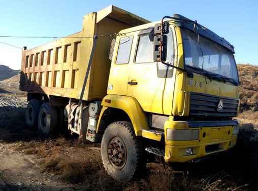 山西出售转让二手2009年中国重汽金王子ZZ3251M48C1C1自卸车