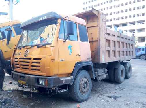 山西出售转让二手2007年陕汽奥龙SX3254BM384自卸车
