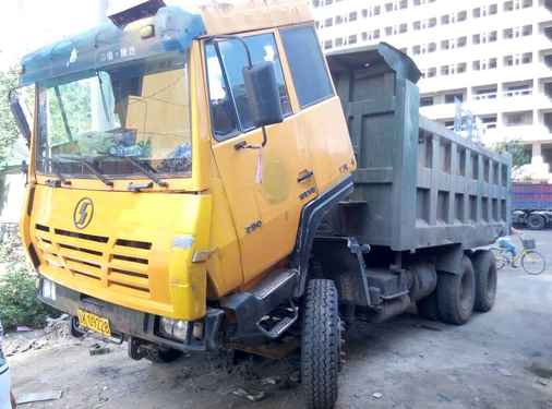 山西出售转让二手2007年陕汽奥龙SX3254BM384自卸车