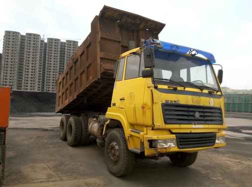 山西出售转让二手2007年中国重汽斯太尔ZZ1316M4666F自卸车
