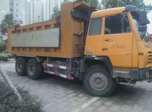 陕西出售转让二手2010年陕汽奥龙SX3255UN384自卸车