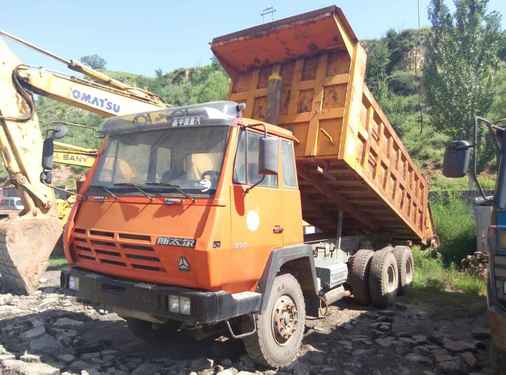 山西出售转让二手2007年中国重汽斯太尔ZZ1316M4666F自卸车