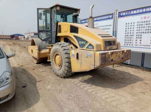 河南出售转让二手5600小时2012年柳工CLG622单钢轮压路机