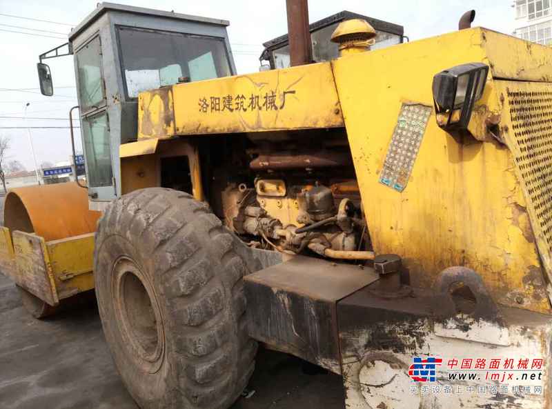 山西出售转让二手5600小时2005年洛建YZ20B单钢轮压路机