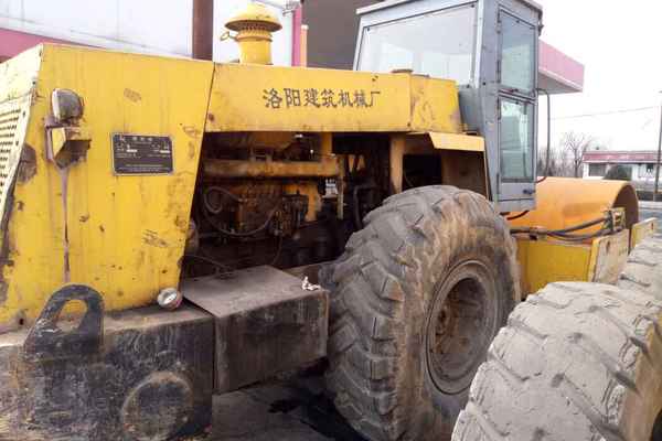 山西出售转让二手5600小时2005年洛建YZ20B单钢轮压路机