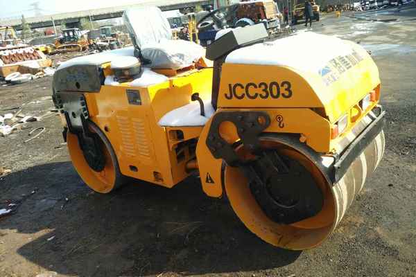 陕西出售转让二手1500小时2012年洛建JCC303双钢轮压路机