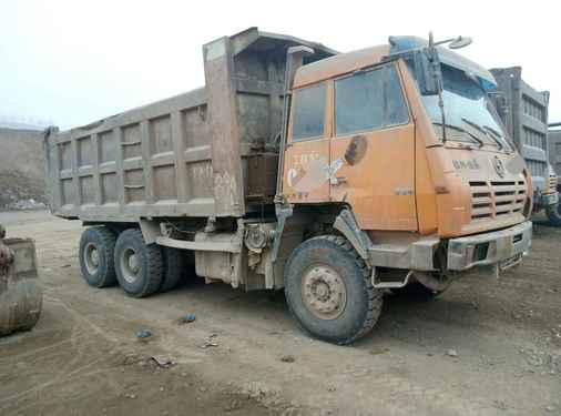 山西出售转让二手2011年陕汽奥龙SX3254BM384自卸车
