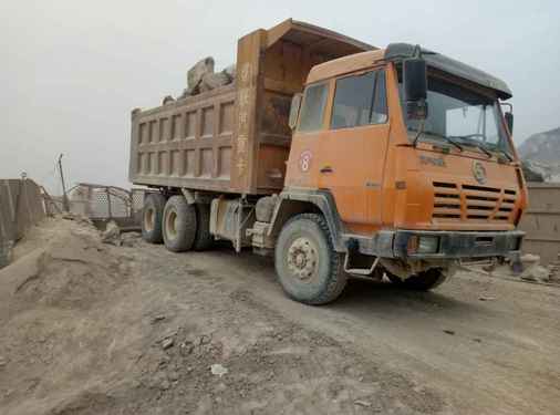 山西出售转让二手2013年陕汽奥龙SX3255UN384自卸车