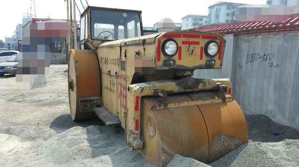 山西出售转让二手6000小时2003年洛建3Y18X21双钢轮压路机
