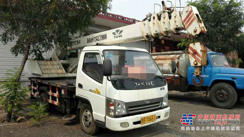 山西出售转让二手5100小时2011年唐骏TSLY9800汽车起重机