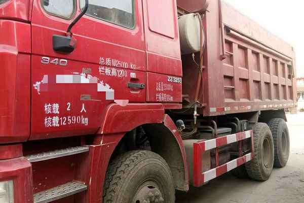 山东出售转让二手2012年中国重汽豪泺ZZ3257N3648W自卸车