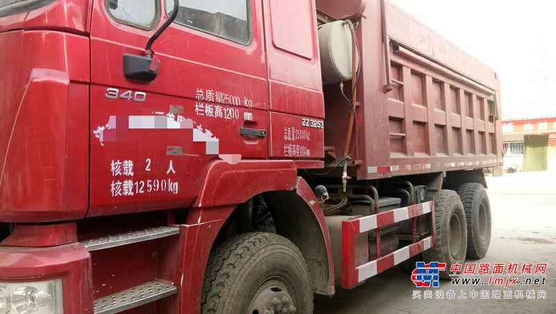 山东出售转让二手2012年中国重汽豪泺ZZ3257N3648W自卸车