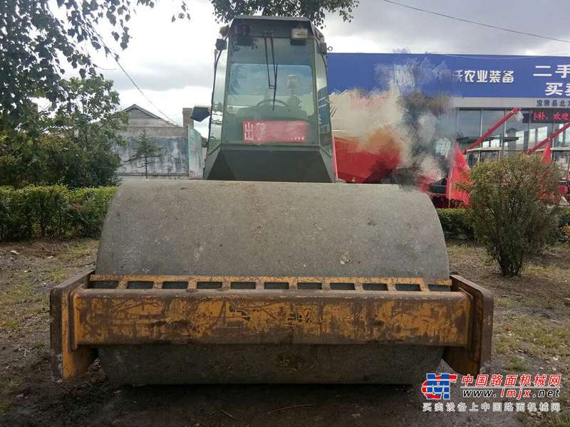 黑龙江出售转让二手5000小时2005年徐工YZ18JC单钢轮压路机