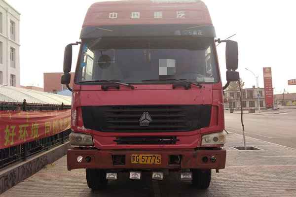 内蒙古出售转让二手2009年中国重汽豪沃ZZ3257M2941自卸车