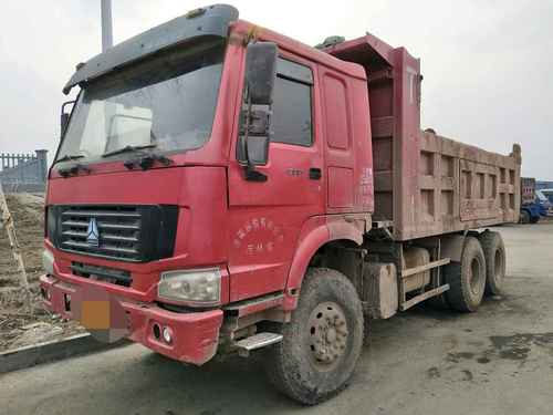 吉林出售转让二手2010年中国重汽豪沃ZZ5437N466741自卸车