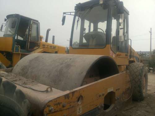 山西出售转让二手5000小时2010年龙工LG520A单钢轮压路机