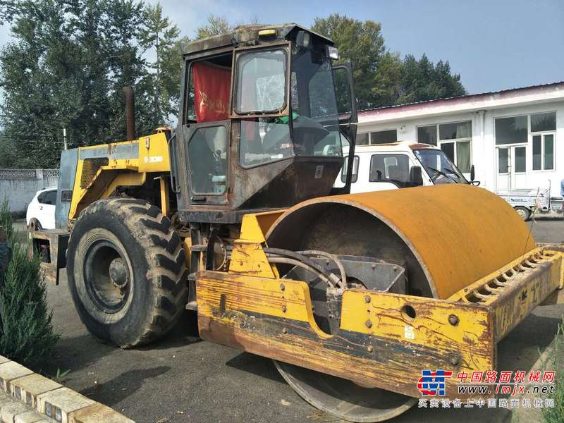 山西出售转让二手8000小时2005年徐工YZ18JC单钢轮压路机