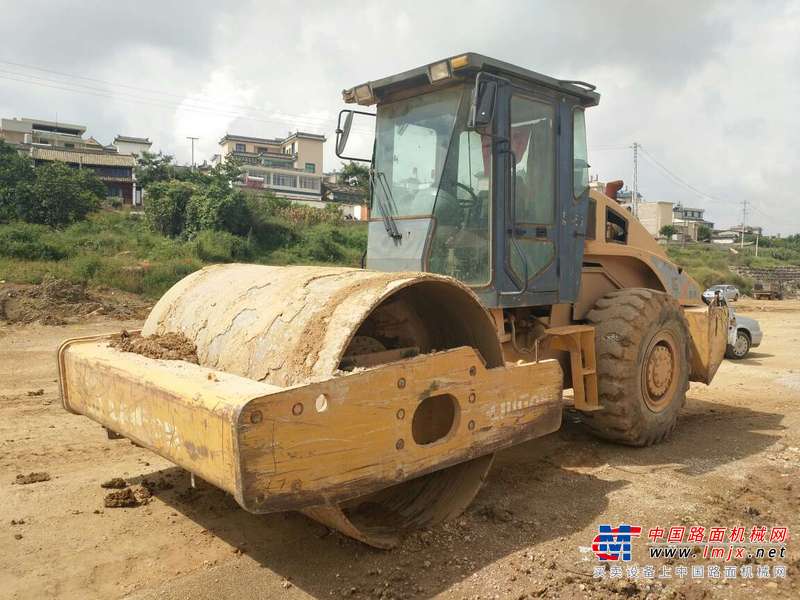 云南出售转让二手4829小时2007年柳工CLG616单钢轮压路机