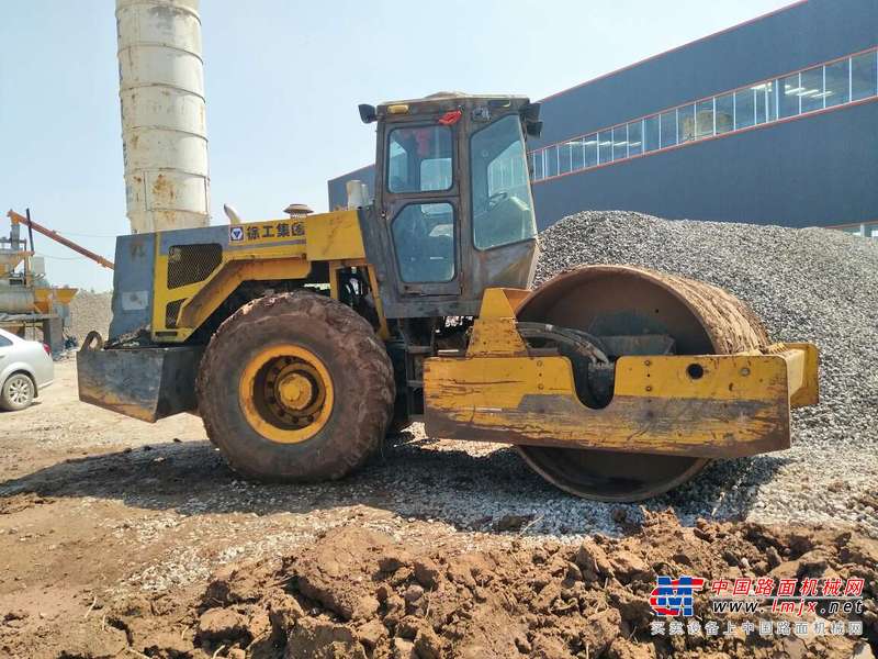 山东出售转让二手5000小时2006年徐工Y18单钢轮压路机