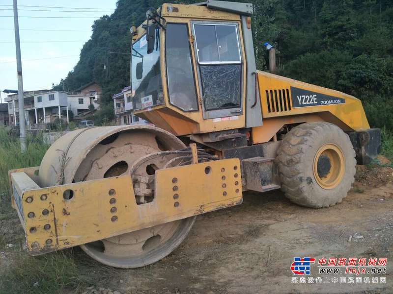 贵州出售转让二手7700小时2007年中联重科YZ20E单钢轮压路机