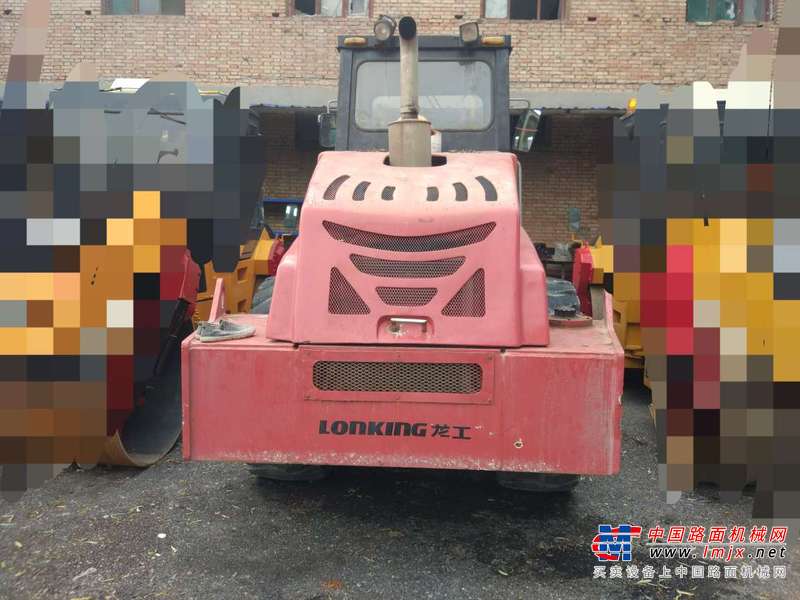 陕西出售转让二手4560小时2011年龙工LG520A单钢轮压路机