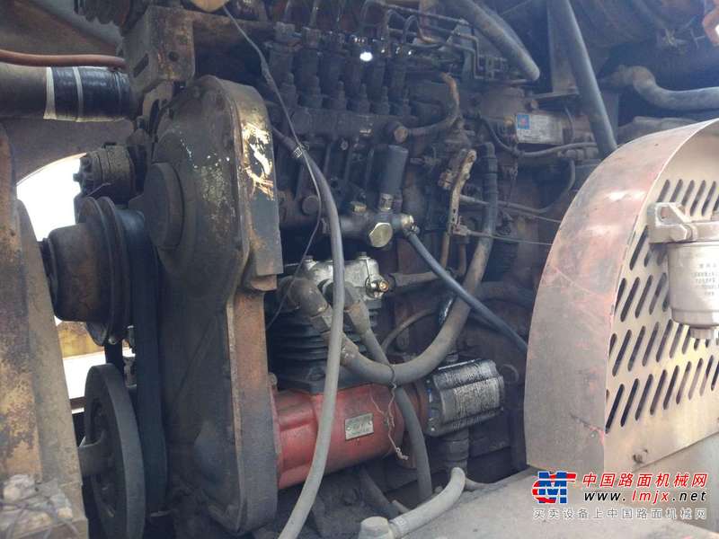 陕西出售转让二手6580小时2005年龙工QX520单钢轮压路机