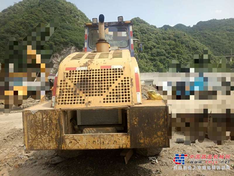 贵州出售转让二手8500小时2008年龙工LG520B单钢轮压路机