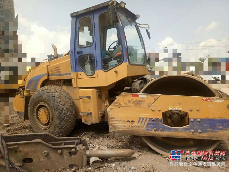 贵州出售转让二手8500小时2008年龙工LG520B单钢轮压路机
