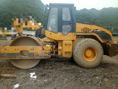 贵州出售转让二手4000小时2015年徐工XS223J单钢轮压路机