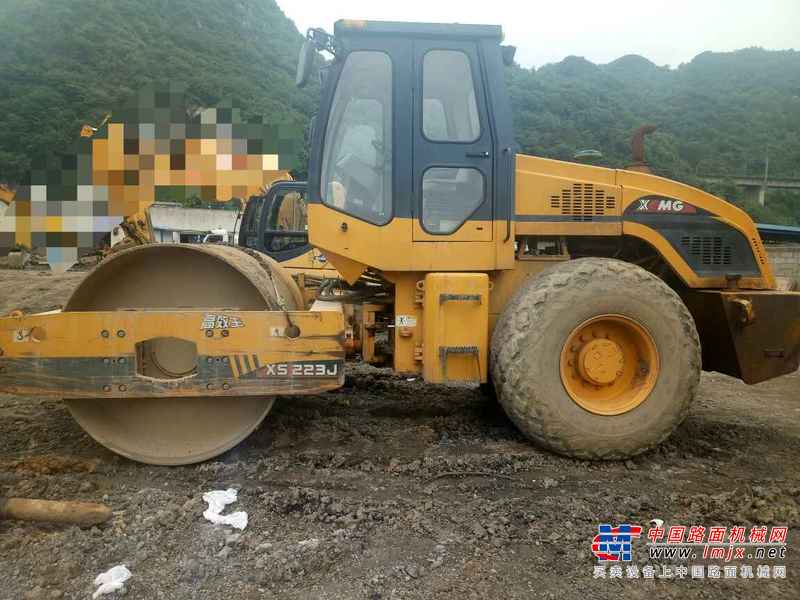 贵州出售转让二手4000小时2015年徐工XS223J单钢轮压路机